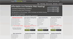 Desktop Screenshot of hugehithosting.com